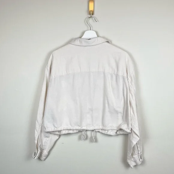 H&M Cropped Jacket Size Medium - Picture 2 of 7